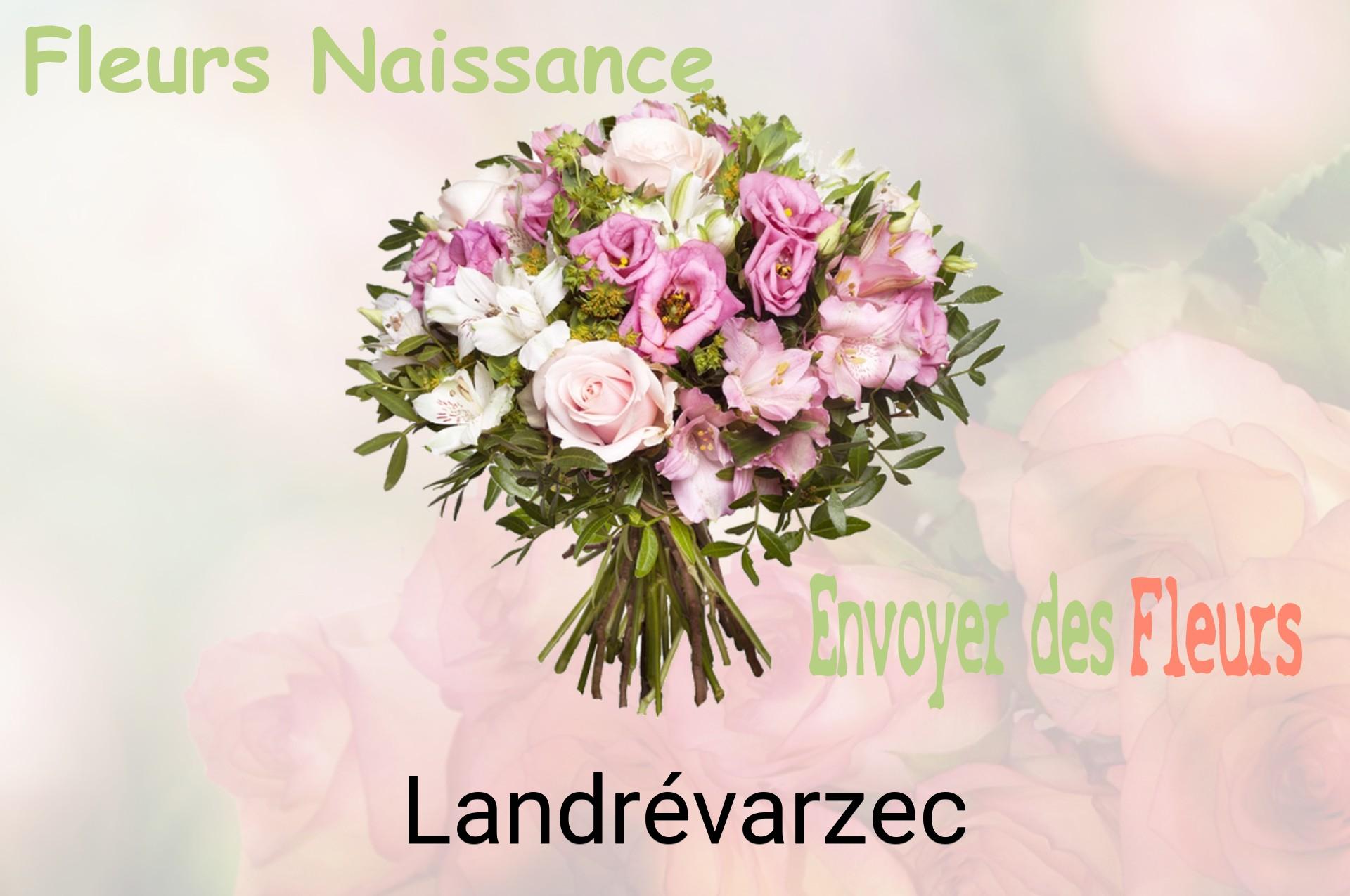 Bouquet de fleurs de naissance livré à Landrévarzec
