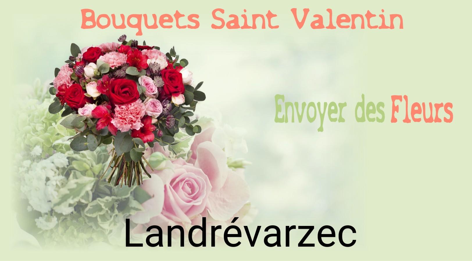 Roses de Saint-Valentin livrées à Landrévarzec